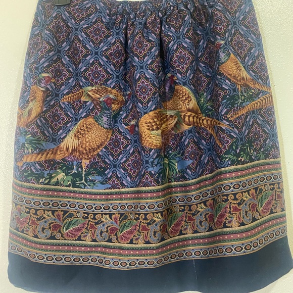 Elegant Multicolor Wrap Skirt - Picture 5 of 6